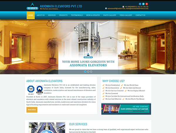 This is one of the website designed by Graphic Consortium the Best website designing Company and an E-commerce or Shopping cart Development Company in Vyttila, Cochin, Kerala, South India, developing, Responsive Websites, Dynamic Websites, SEO friendly Websites, Mobile Websites, SEO, SMO and other web related services